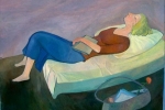 University Student Resting, 2003